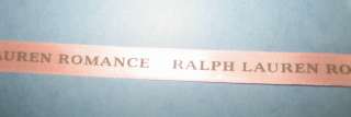 NEW RALPH LAUREN ROMANCE PINK 1/2 BTY GREAT FOR GIFT BASKETS  