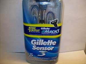 Gillette Sensor 3,5 disposable razors 047400061361  