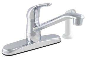 Glacier Bay Single Handle Side Sprayer Kitchen Faucet 952 HD12325CP 