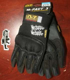 Mechanix Wear M Pact 3 Gloves Mpact Black Medium New On Popscreen