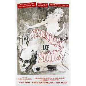  Carnival of Souls (1962) 27 x 40 Movie Poster Style C 