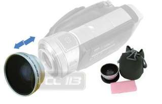 Wide Angle Lens For Canon VIXIA HG10 HV20 HV30 WD H43  