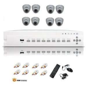  iVIEW 4G Network 8 Channel DIY Surveillance All White KIT 