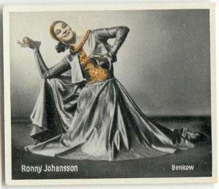 Ronny Johansson   Swedish Dancer   early 1930s  