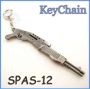 MINIATURE Shotgun Gun KeyChain Ring Gift SPAS 12  