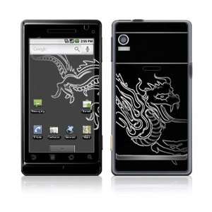Chinese Dragon Design Decal Skin Sticker for Motorola Droid (Verizon 