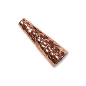 Hammered Cones Real Copper 16mm 41559 (2)  