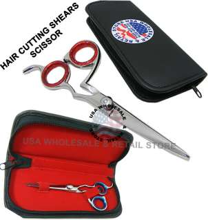 COMES WITH FREE SHEARS SCISSOR HOLDING CASE (BLACK OR PICK) MADE FROM 