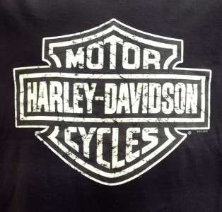 Harley Davidson Las Vegas Dealer Muscle Tee T Shirt Sleeveless Black 