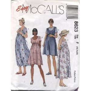  Easy McCalls Maternity Dress and Jumper Sewing Pattern 
