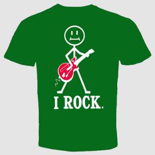 Rock Vintage Heavy Metal T shirt Music Punk rock Guitar Funny Cool 