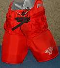 NEW PAIR OF FURY 2007 ICE HOCKEY PANTS REDWINGS RED SIZE 46