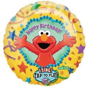  Birthday Balloons   28 Elmo Birthday Sing A Tune Toys 