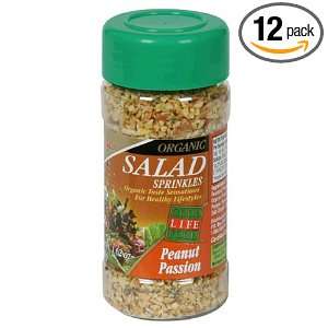   Food Salad Sprinkles, Peanut Passion, 1.7 Ounce Bottles (Pack of 12