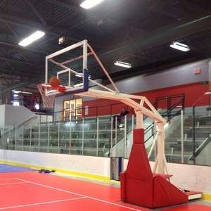   Portable Goal Hoop Backstop NBA Basketball Floor Court *MAKE OFFER