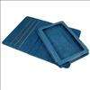Blue 360 Degree Rotary Leather Stand Case Cover for  Kindle Fire 