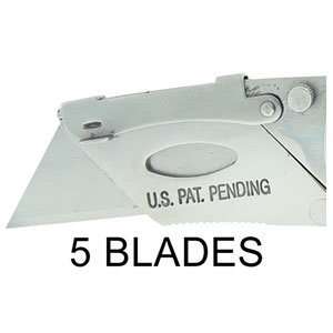 Sheffield MFG   Replacement Blades for Mini Lockback Utility Knife, 5 