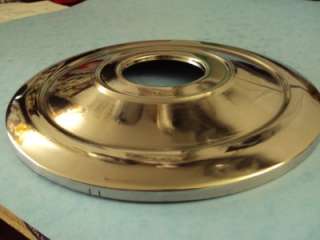 TRIUMPH FRONT HUB COVER STAINLESS 8 BRAKE T100 T120  