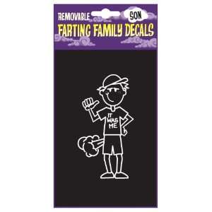  Boy Farting Decal