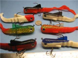 Lot of 7   Musky Muskie Lures   Fishing Tackle Swimbait  