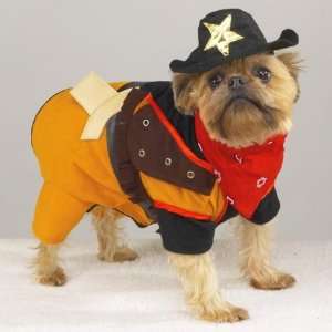 Casual Canine Happy Tails Cowboy Costume Lrg