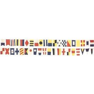   Wallies 12212 Nautical Flags Wallpaper Cutout Explore similar items