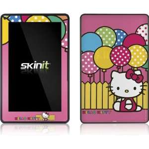   Kitty Balloon Fence Vinyl Skin for  Kindle Fire Electronics