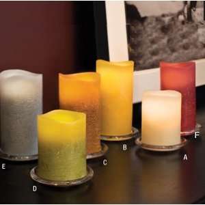  Distressed Texture Flameless Candles by Enjoy Lighting 