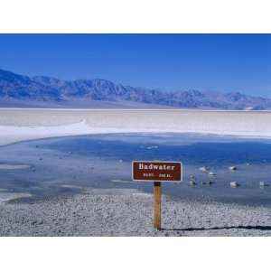 Salt Flats Badwater Death Valley, California, Nevada, USA Photographic 