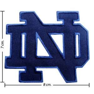  3pcs Notre Dame Fighting Irish Logo Embroidered Iron on 
