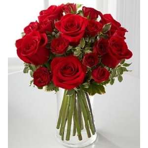   Day   The FTD Red Romance Rose Flower Bouquet   Vase Included