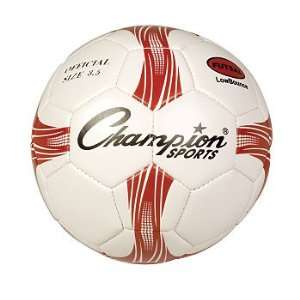  Champion Official Futsal 5 Ply Soccer Balls FTS3 WHITE/RED 