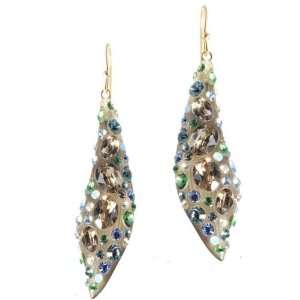    Warm Grey Desert Dust Angled Earrings by Alexis Bittar Jewelry