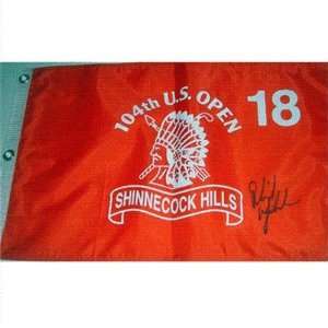   Golf Pin Flag   Autographed Pin Flags 