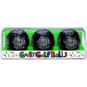  Over The Hill Goofy Golf Balls (3 ct) Toys & Games