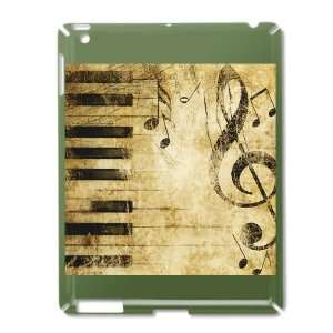  iPad 2 Case Green of Grunge Music 