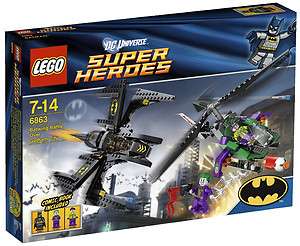 Lego 6863 Super Hero Batman Catwoman Robin Joker Riddler TwoFace 