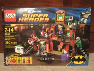 Lego Super Heroes Dynamic Duo Funhouse Escape #6857 Batman Riddler 