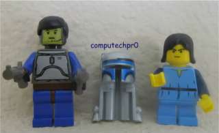 LEGO JANGO FETT AND BOBA FETT MINIFIGURES FROM 7153 LEGO SET  