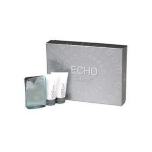  Davidoff Echo For Men 3 Piece Perfume Gift Set Beauty