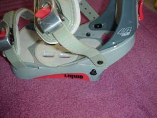What is offered here for auction is a pair of Liquid LQ1500 Snowboard 