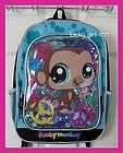 NWT Littlest PET SHOP Large (full size) Backpack Funky Monkey Low 