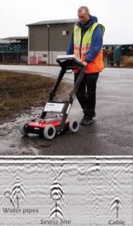 Subsurface profiling and object location using MALÅ GPR (ground 