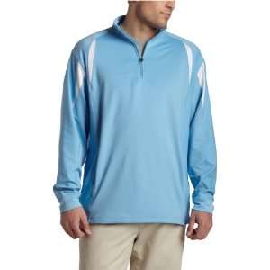 Greg Norman Long sleeve 1/4 Zip Color Block Mock Shirt