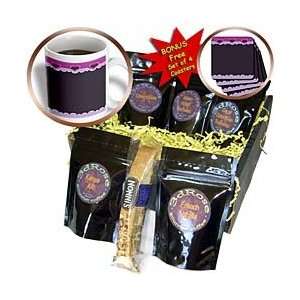   Hearts in Hot Pink and Purple   Coffee Gift Baskets   Coffee Gift