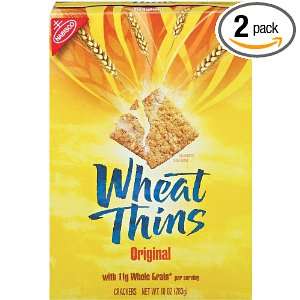Nabisco Wheat Thins Original Crackers, 10 Ounce Boxes (Pack of 4 