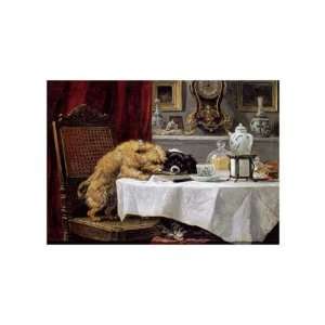  Away by Henriette Ronner Knip. size 14 inches width by 11 inches 