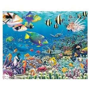   3D Effect Undersea Garden 3D Mini Lenticular Puzzle 35pc Toys & Games
