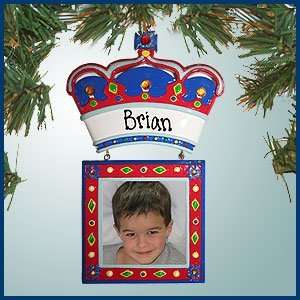  Personalized Christmas Ornaments   Precious Prince Picture 