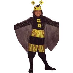  Queen Bumble Bee Deluxe Designer Costume Child Size M 